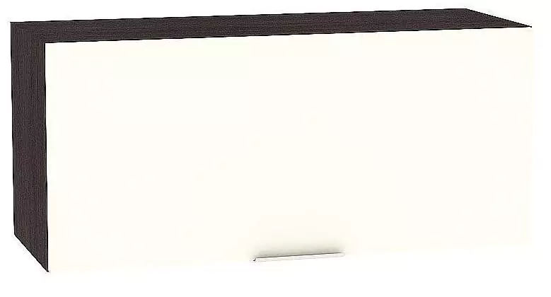 Шкаф верхний горизонтальный Терра 800 Ваниль Софт/Венге