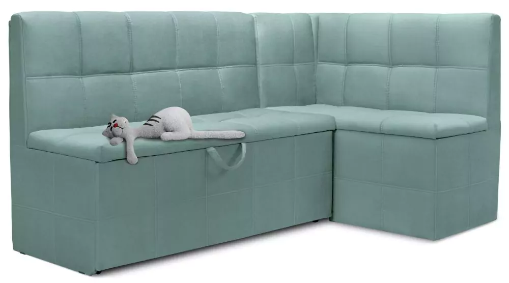 Кухонный угловой диван-кровать Домино (Токио) со спальным местом дизайн 10