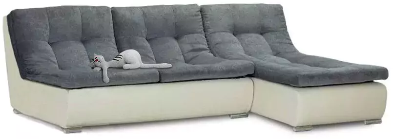 Раскладной модульный диван Релакс (Монреаль) дизайн 1