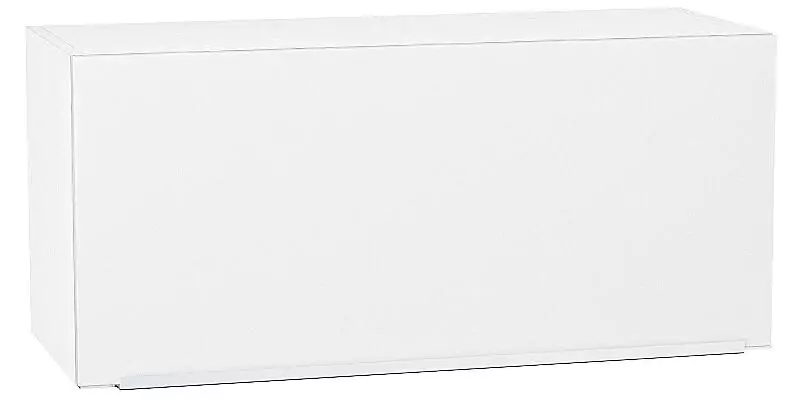 Шкаф верхний горизонтальный Фьюжн 800 Silky White/Белый