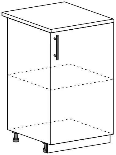 Шкаф нижний ШН 500 арт153