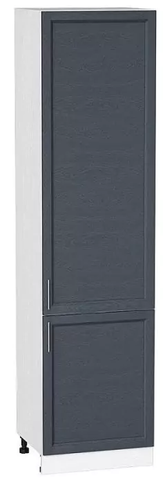Шкаф пенал с 2-мя дверцами Сканди 600 (для верхних шкафов высотой 920) Graphite Softwood/Белый