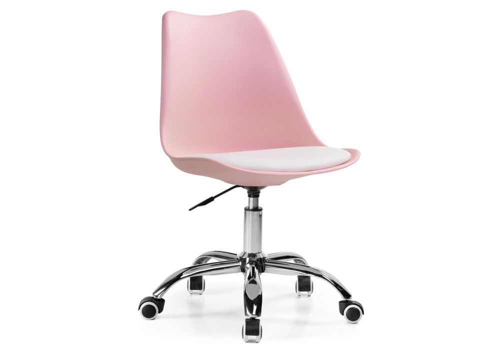 Офисное кресло Kolin pink / white