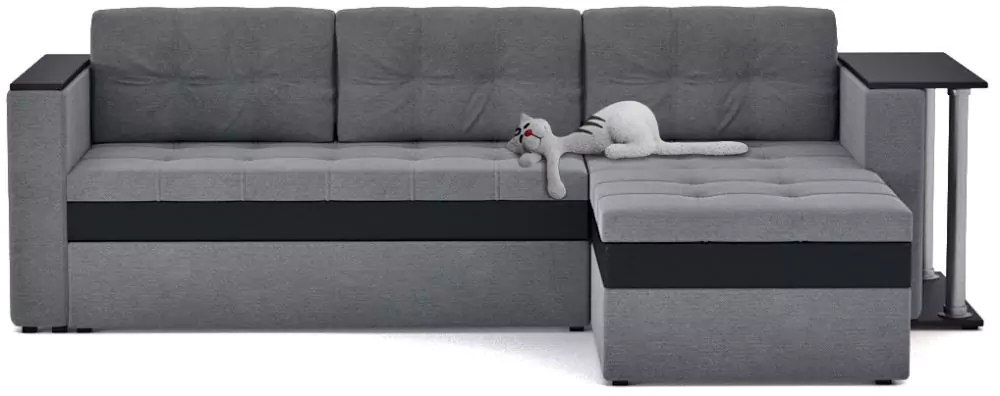 Угловой диван Атланта со столиком Дизайн 8