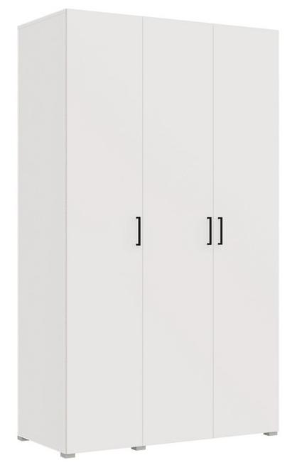 Шкаф Квадро 3-х ств 1500 белый дизайн 2