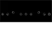 Электрическая варочная поверхность EVH 640 BL, Черный
