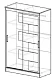 ф231 Шкаф-купе Элегант 3 дизайн 2