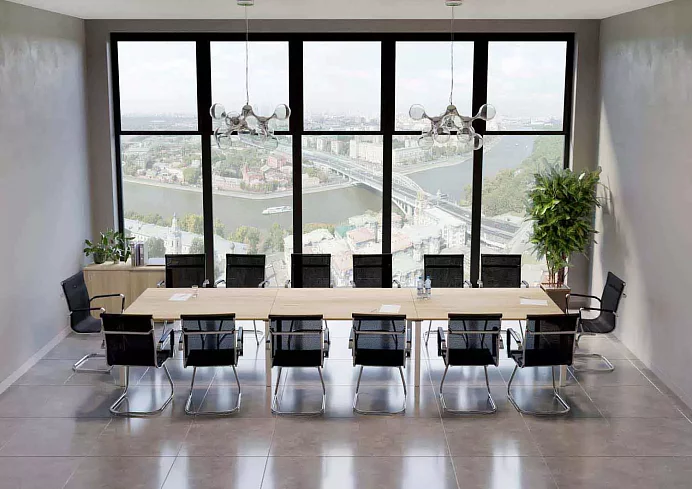 Набор корпусной мебели в офис 6 Металл Систем, Коричневый