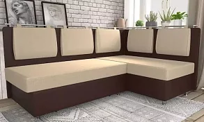 Угловой кухонный диван Сюрприз