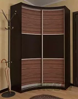 Радиусный шкаф-купе Мебелеф-8