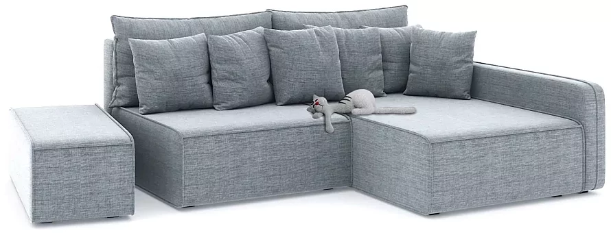 Угловой диван Портленд, Серый