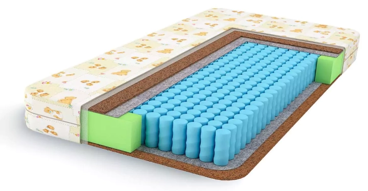 Матрас детский Lonax Baby Cocos TFK, Бежевый