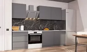 Кухня Айден 1.8м (серый графит) Серый 