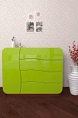 Комод Мебелеф-32 Белый 