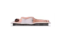 Матрас Дримлайн Эко Пена Жёсткий BS-120 Белый
