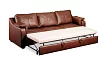 Кожаный диван Берета, Коричневый