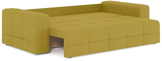 Прямой диван Леос Еврокнижка Желтый 