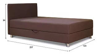Кровать тахта с подъемным механизмом Классика 120 
