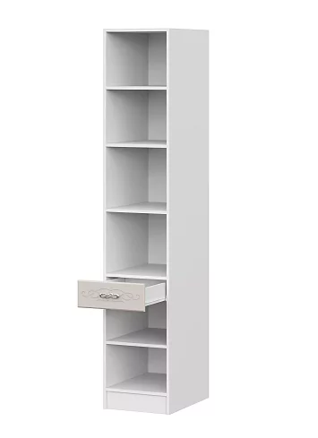 Спальня детская Венеция (белый/жемчуг) дизайн 7, Бежевый