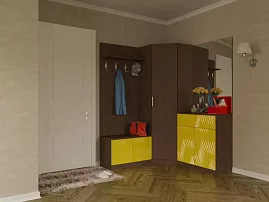 Прихожая глянец 3D 3 