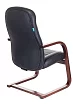 Кресло Бюрократ T-9923 Walnut-AV дизайн 1, Черный