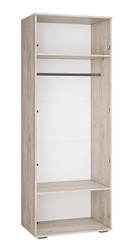 Модульная прихожая Бостон (дуб крафт серый/бетонный камень), Серый