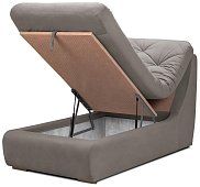 Модуль оттоманка Борнео Без механизма Серый