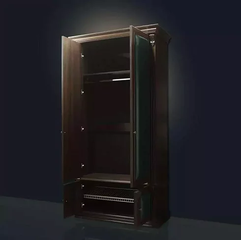 Шкаф двухстворчатый Благо, Зеленый
