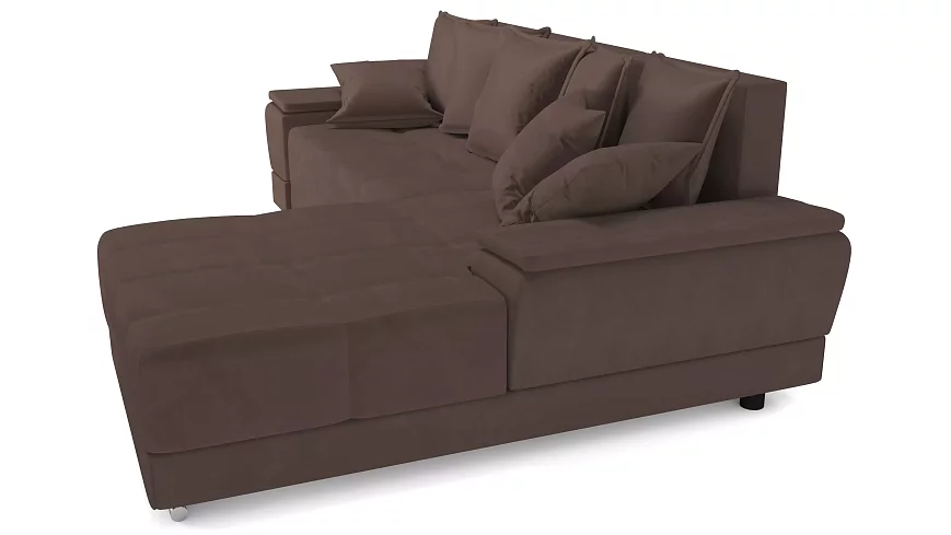 Угловой диван Нордвикс, Коричневый