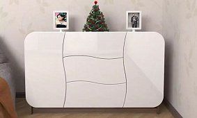 Комод Мебелеф-36 Белый 
