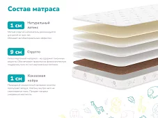Матрас Димакс Детский Белый 