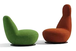 Кресло Хьюго Без механизма Голубой