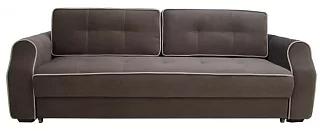 Прямой диван Оскрон лайт Еврокнижка Коричневый