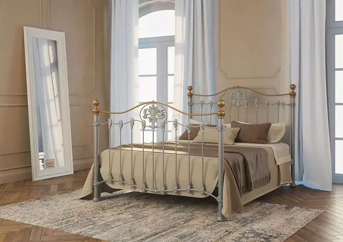 Кровать Дримлайн Камелот (2 спинки), Черный