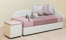 Кушетка Алина Без механизма Белый 